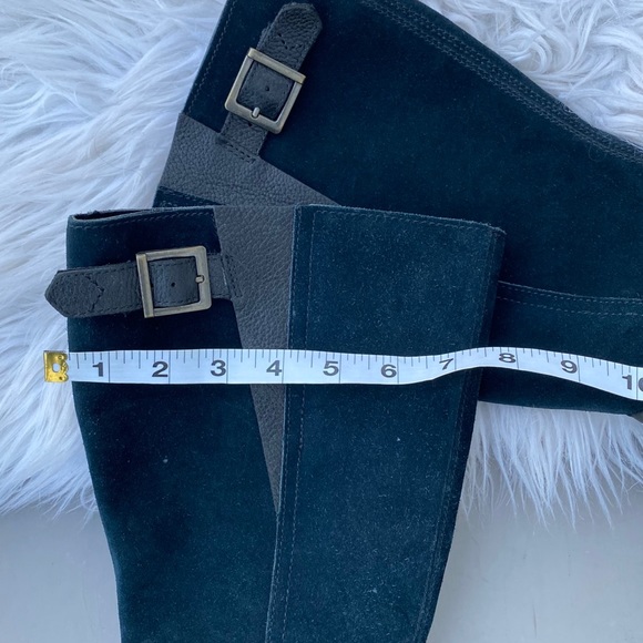 Timberland Black Leather Suede Tall Bethel boots - Picture 5 of 8